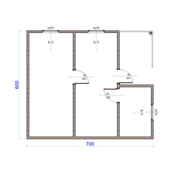 Dřevěný dům dřevostavba bŘÍzka 8