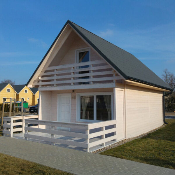 Dřevěný dům dřevostavba dub 19