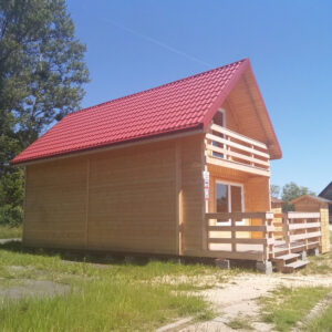 Dřevěný dům dřevostavba dub 20