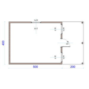 Dřevěný dům dřevostavba jedle 4
