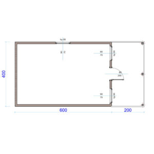 Dřevěný dům dřevostavba jedle 5