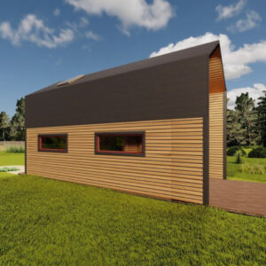 Dřevěný dům dřevostavba jilm 2