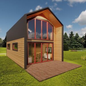 Dřevěný dům dřevostavba jilm