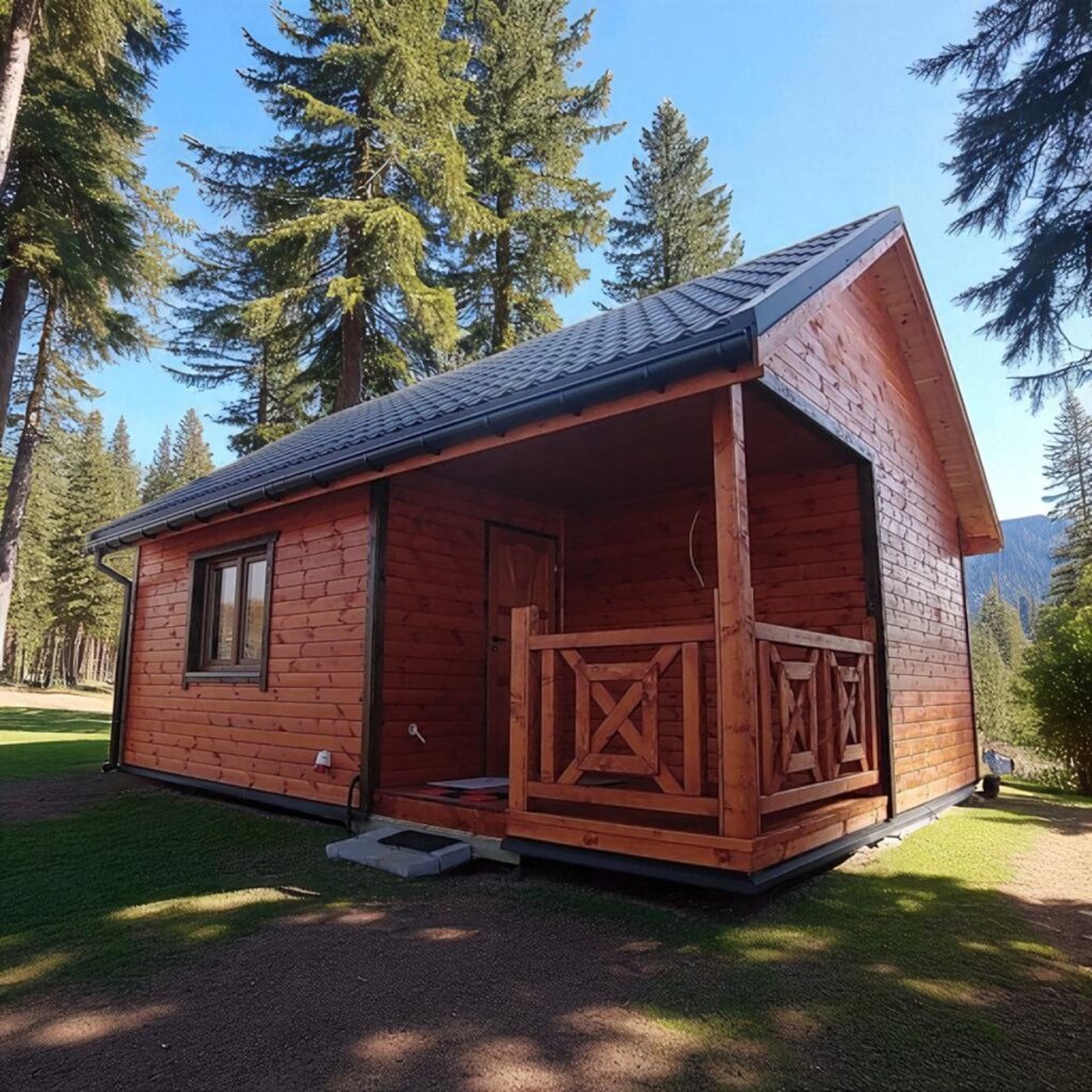 Dřevěný dům dřevostavba kaŠtan