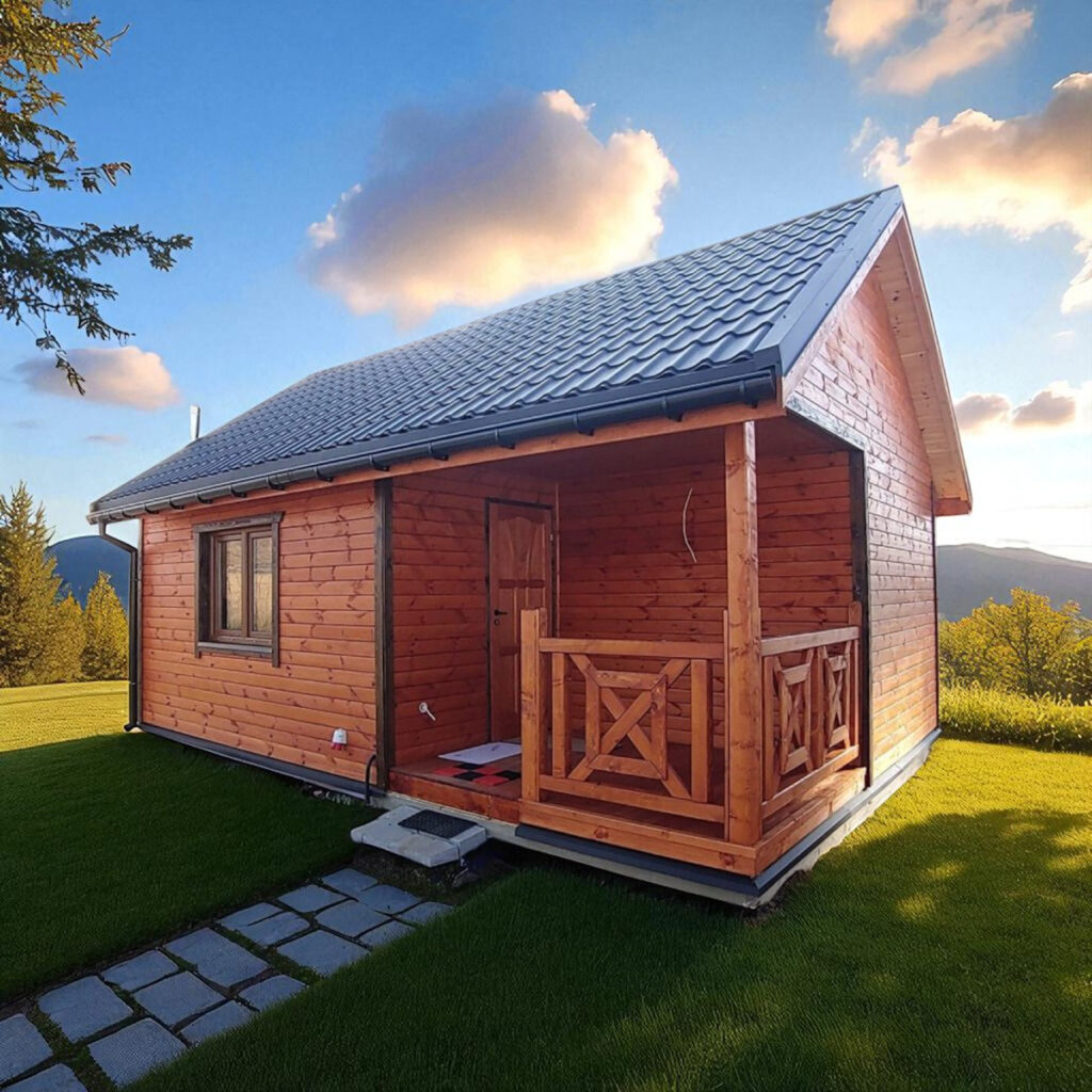 Dřevěný dům dřevostavba kaŠtan 25