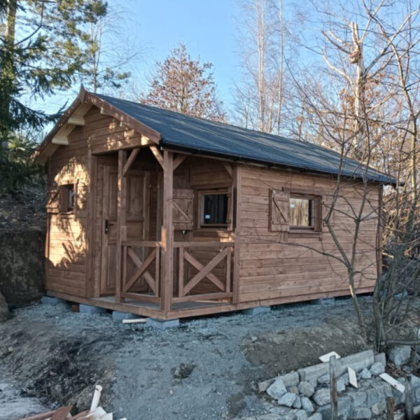 Dřevěný dům dřevostavba klon 1