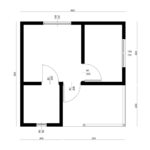 Dřevěný dům dřevostavba klon 6