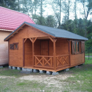 Dřevěný dům dřevostavba klon 7