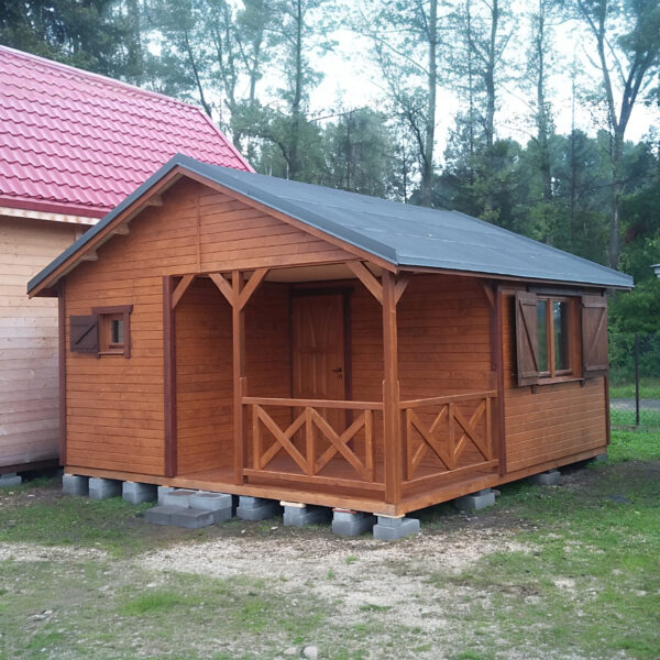 Dřevěný dům dřevostavba klon 7