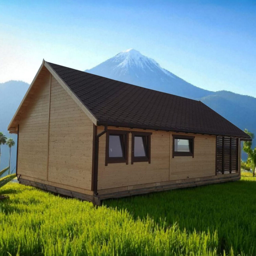 Dřevěný dům dřevostavba krokus 1