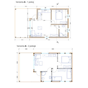 Dřevěný dům dřevostavba krokus 12