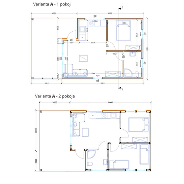 Dřevěný dům dřevostavba krokus 12