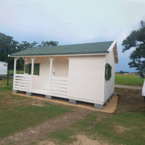 Dřevěný dům dřevostavba mandle 1