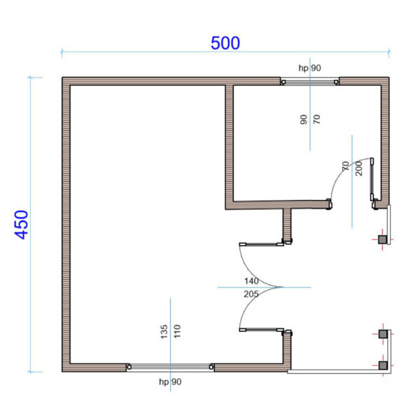 Dřevěný dům dřevostavba mandle 4