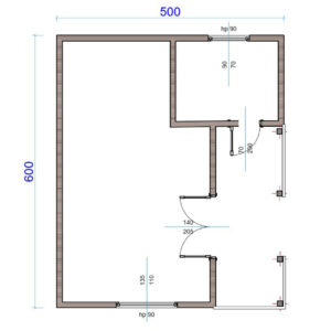 Dřevěný dům dřevostavba mandle 6