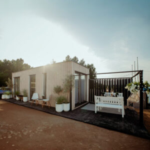 Dřevěný dům dřevostavba modular 1