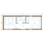 Dřevěný dům dřevostavba modular 10