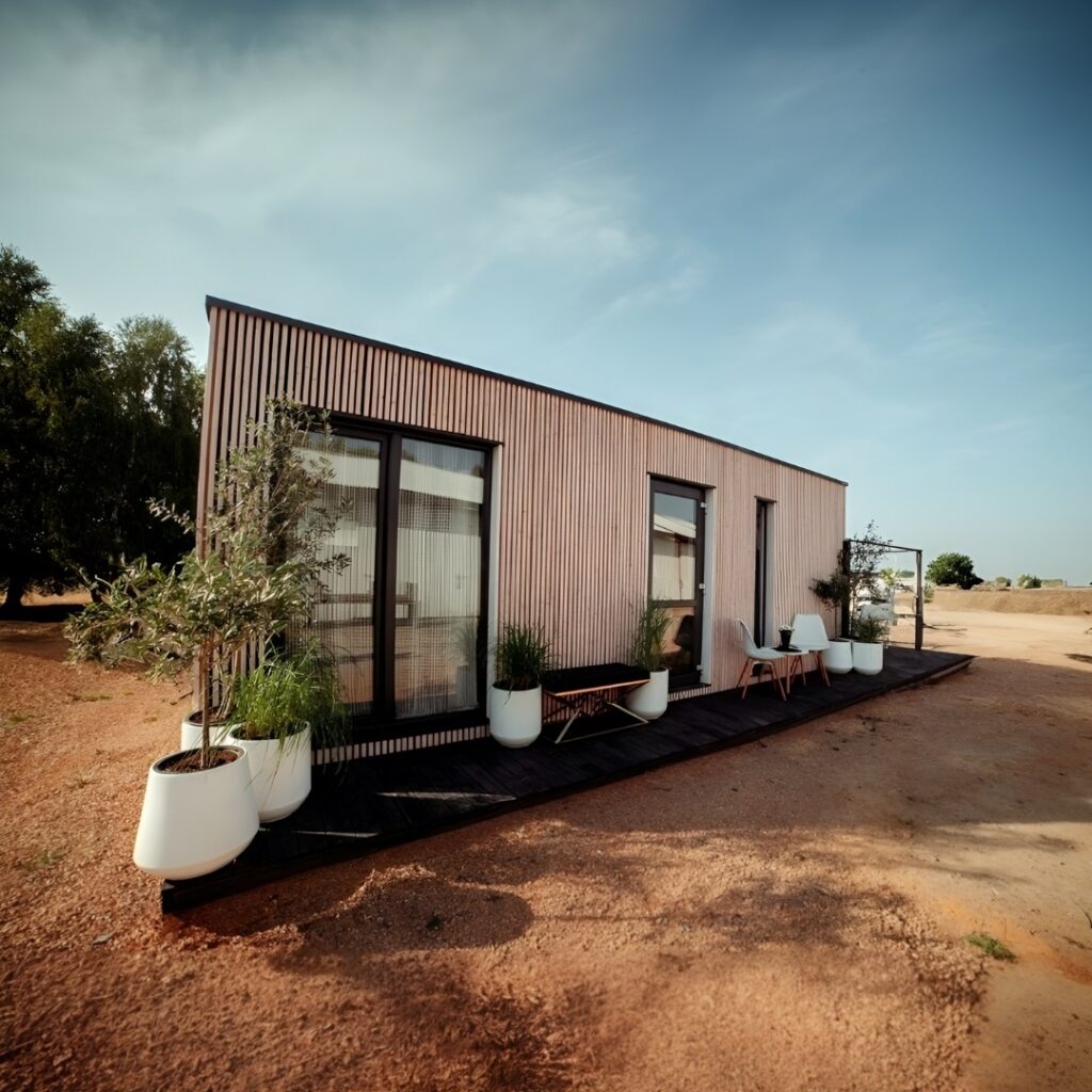 Dřevěný dům dřevostavba modular