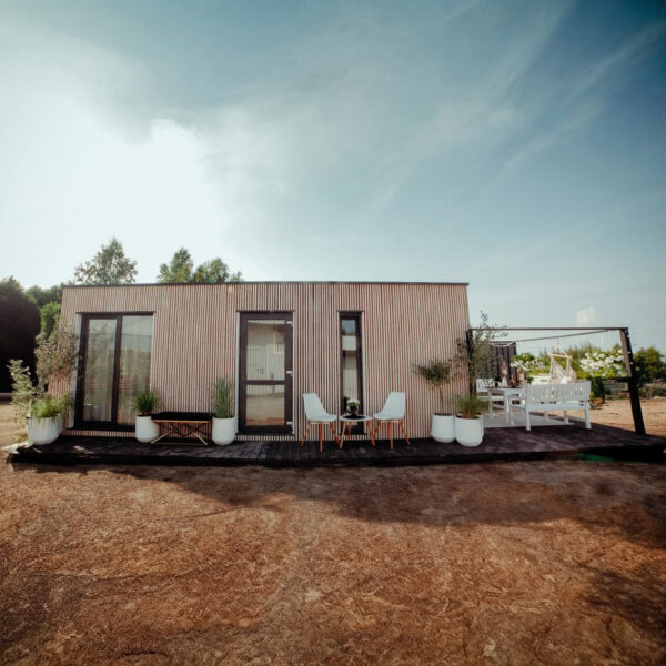 Dřevěný dům dřevostavba modular 4