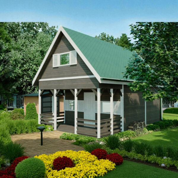 Dřevěný dům dřevostavba morava 11