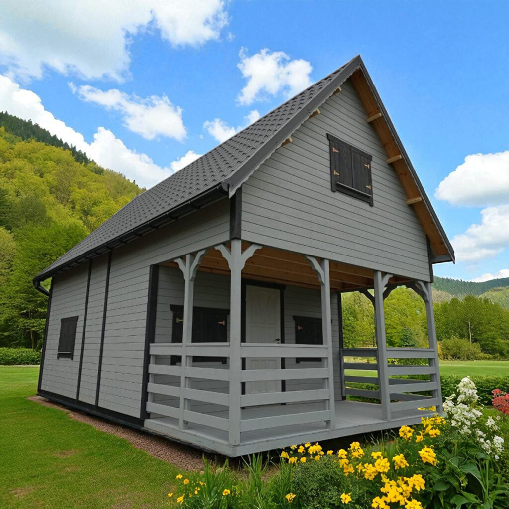 Dřevěný dům dřevostavba morava 2