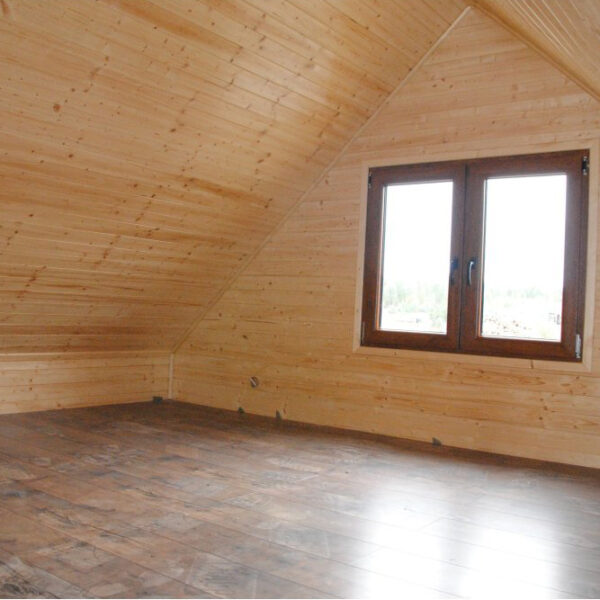 Dřevěný dům dřevostavba skalka 1