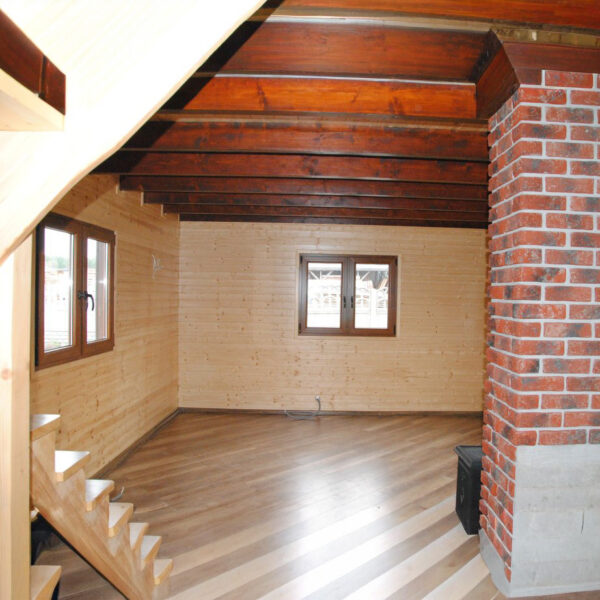 Dřevěný dům dřevostavba skalka 2