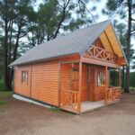 Dřevěný dům dřevostavba skalka 3