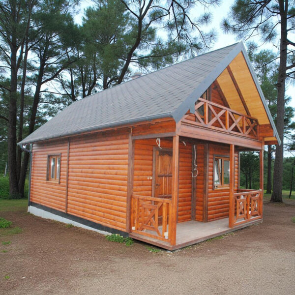 Dřevěný dům dřevostavba skalka 3