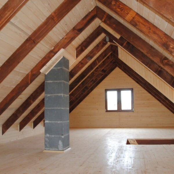 Dřevěný dům dřevostavba skalka 5