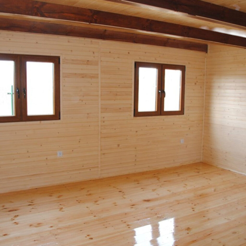 Dřevěný dům dřevostavba skalka 6