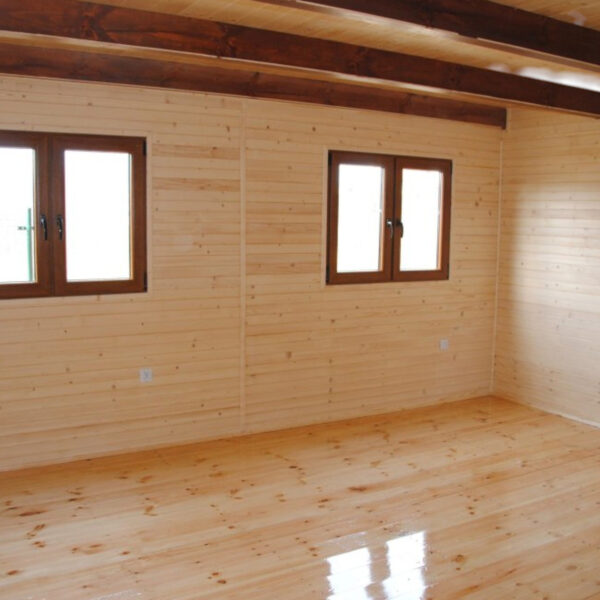 Dřevěný dům dřevostavba skalka 6