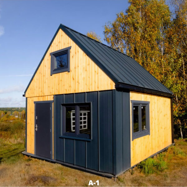 Dřevěný dům dřevostavba stodola 1