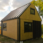 Dřevěný dům dřevostavba stodola 2