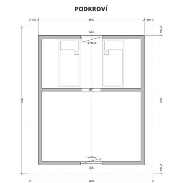 Dřevěný dům dřevostavba stodola 5
