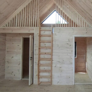 Dřevěný dům dřevostavba stodola 9