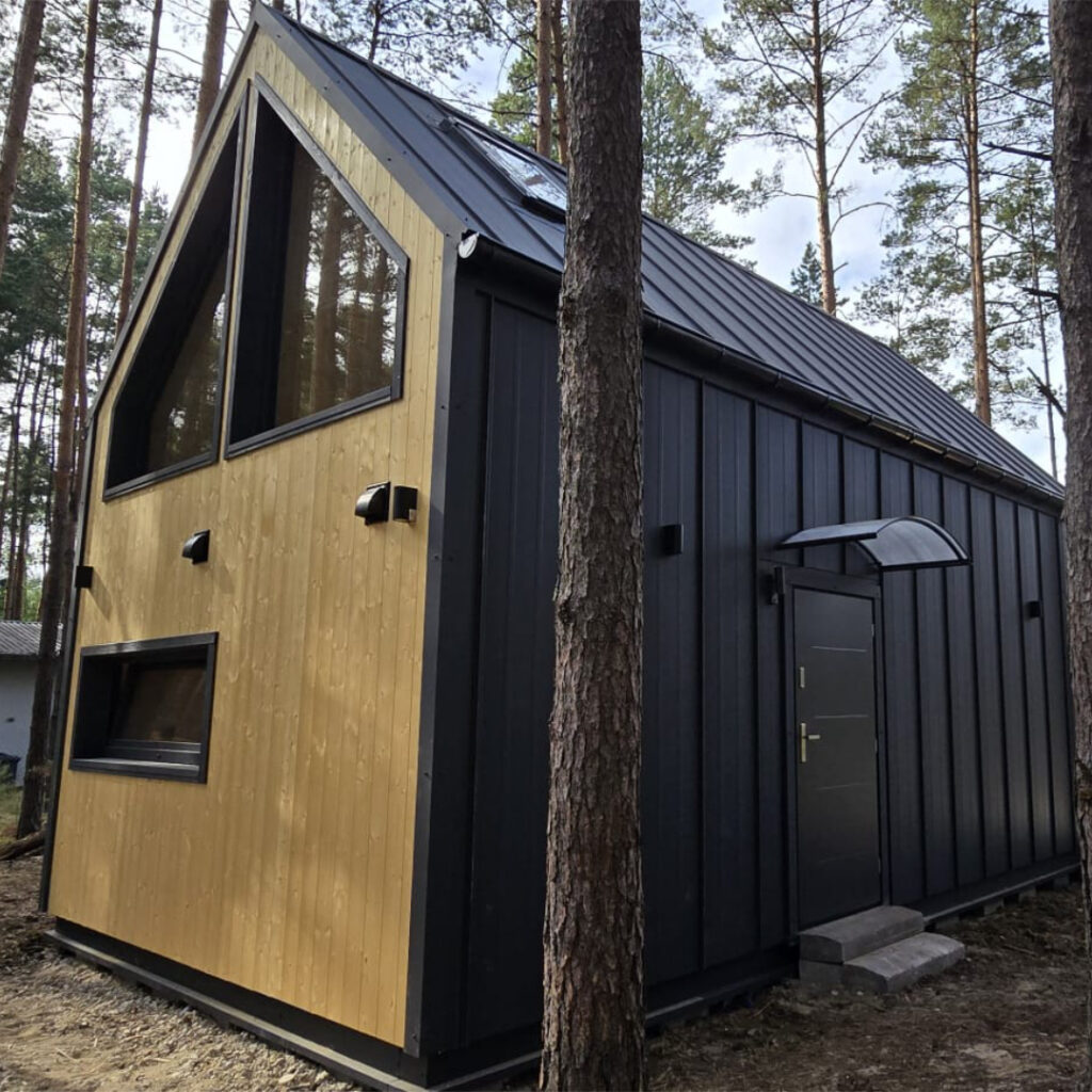 Dřevěný dům dřevostavba stodola b1 1