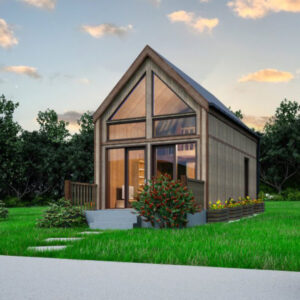 Dřevěný dům dřevostavba stodola b1 14