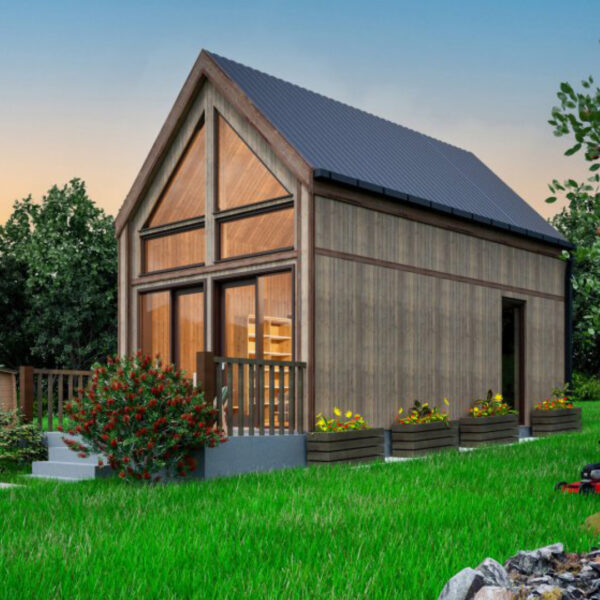 Dřevěný dům dřevostavba stodola b1 15