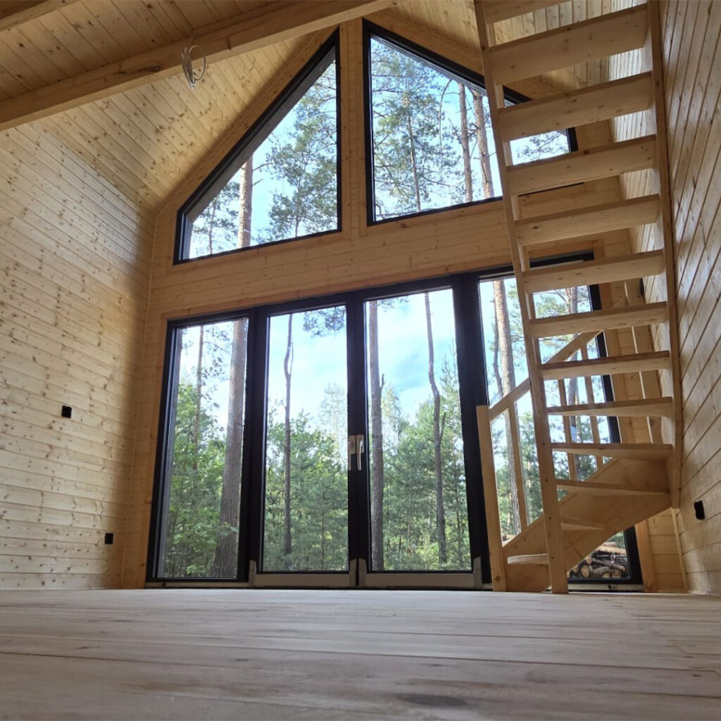 Dřevěný dům dřevostavba stodola b1 4