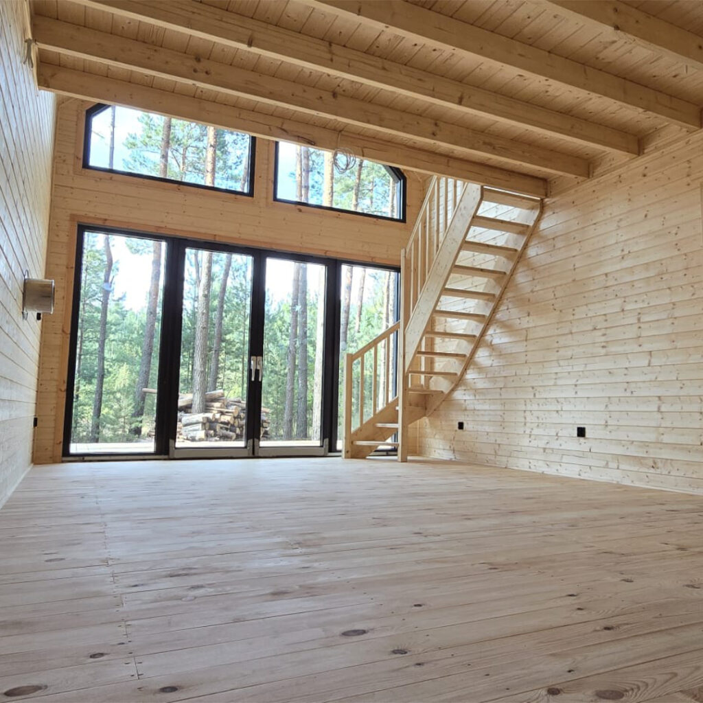 Dřevěný dům dřevostavba stodola b1 5