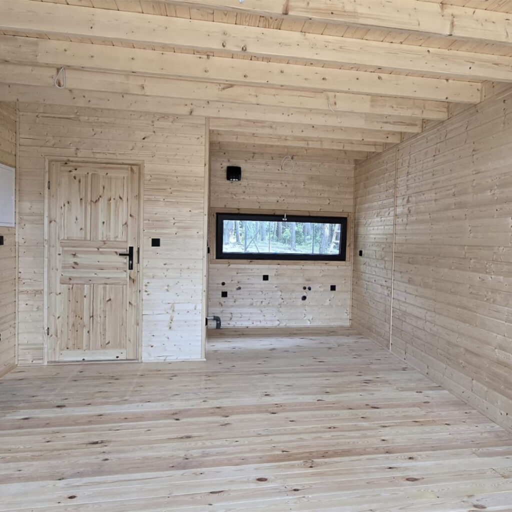 Dřevěný dům dřevostavba stodola b1 7