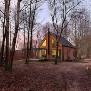 Dřevěný dům dřevostavba stodola b2 1