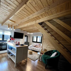 Dřevěný dům dřevostavba stodola b2 14