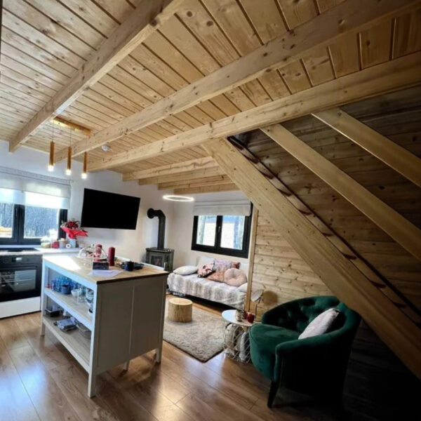 Dřevěný dům dřevostavba stodola b2 14