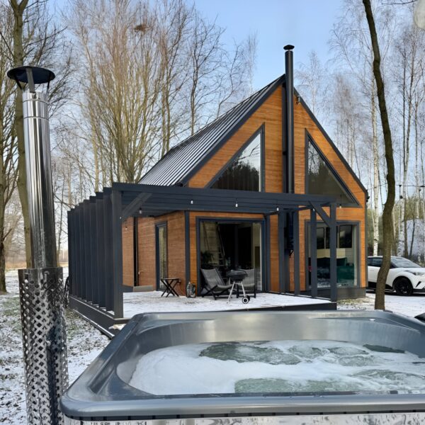 Dřevěný dům dřevostavba stodola b2