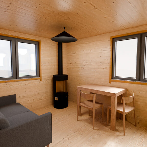 Dřevěný dům dřevostavba vrba 12