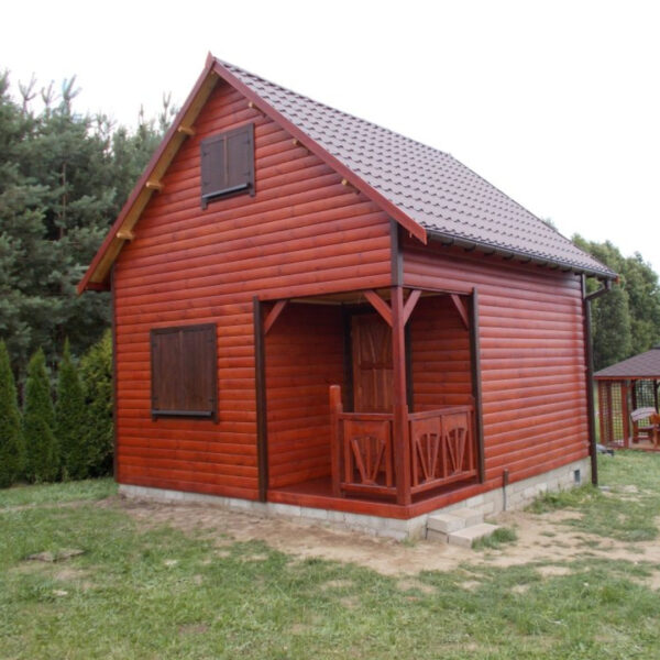 Dřevěný dům dřevostavba vrba 2