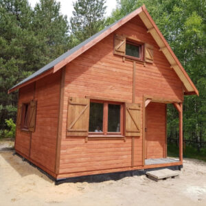 Dřevěný dům dřevostavba vrba 3