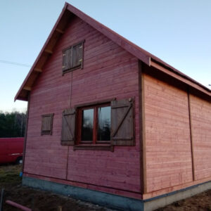 Dřevěný dům dřevostavba vrba 8